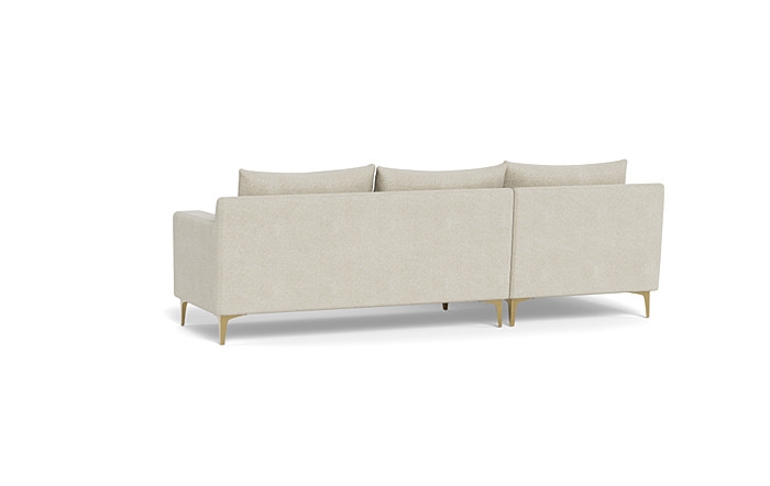 Sloan  Chaise Sectional/ down alternatie blend/ bench cushion - Image 3
