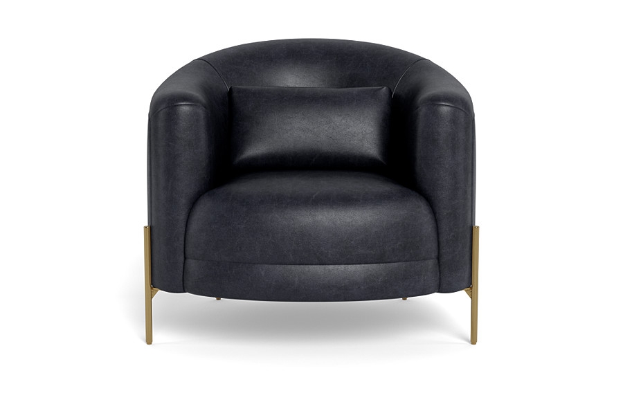 Fiona Leather Accent Chair - Image 0