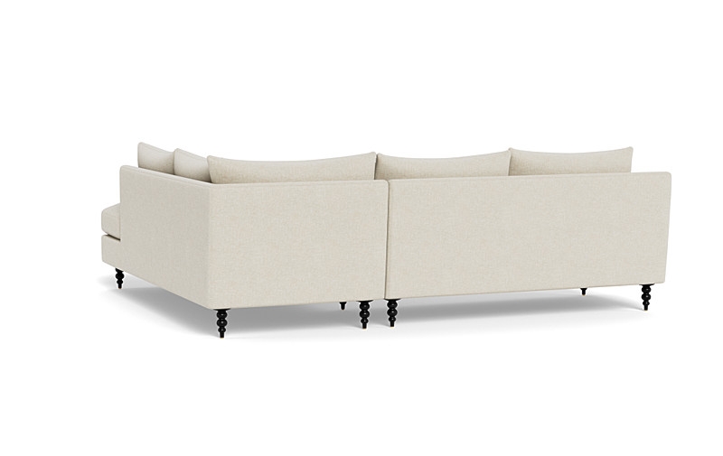 Sloan 3-Seat  Bumper Sectional - Image 4