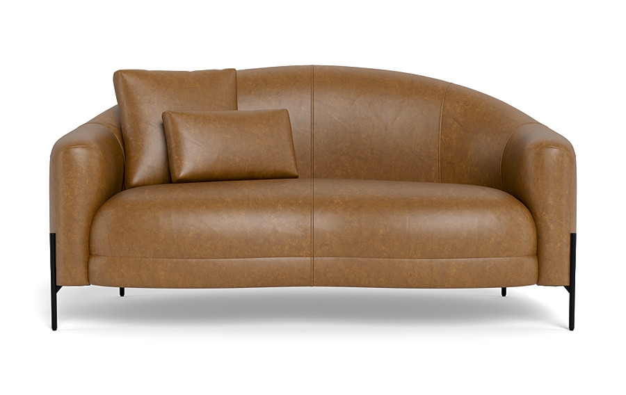 Fiona Leather Loveseat - Image 0