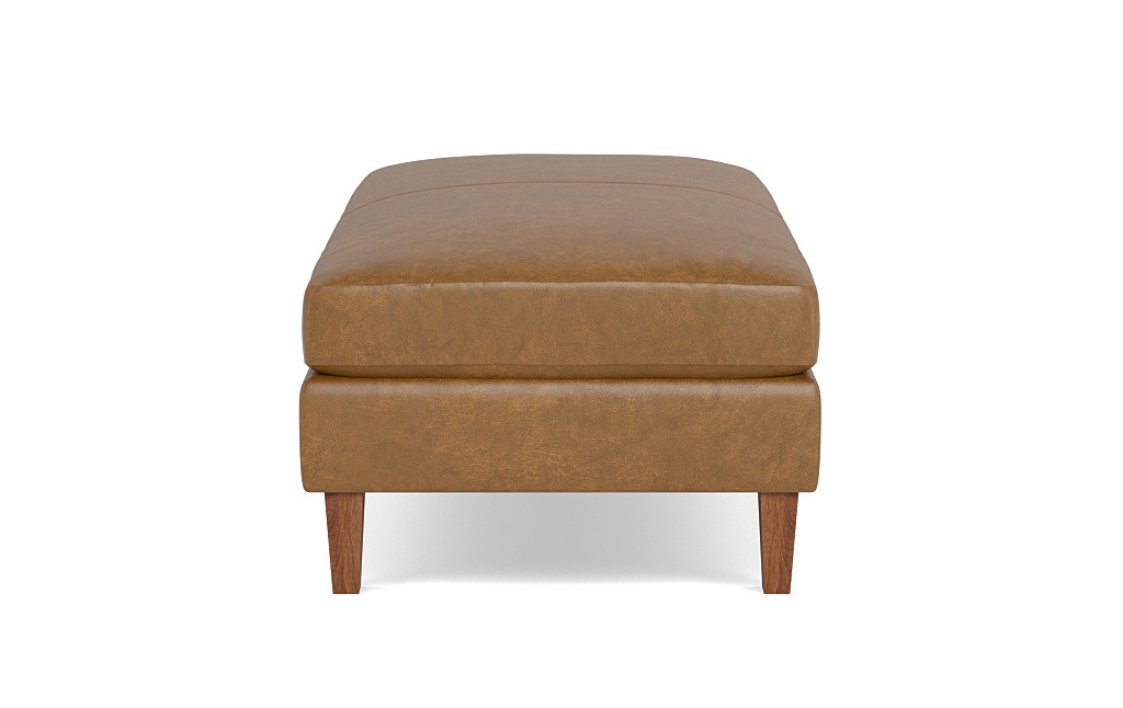 Sloan Leather Ottoman - Image 2