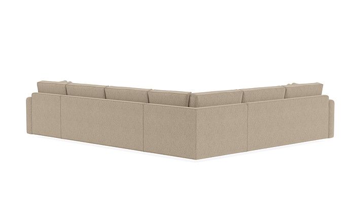 James 4-Piece 5-Seat Corner Chaise Sectional Right - Image 2
