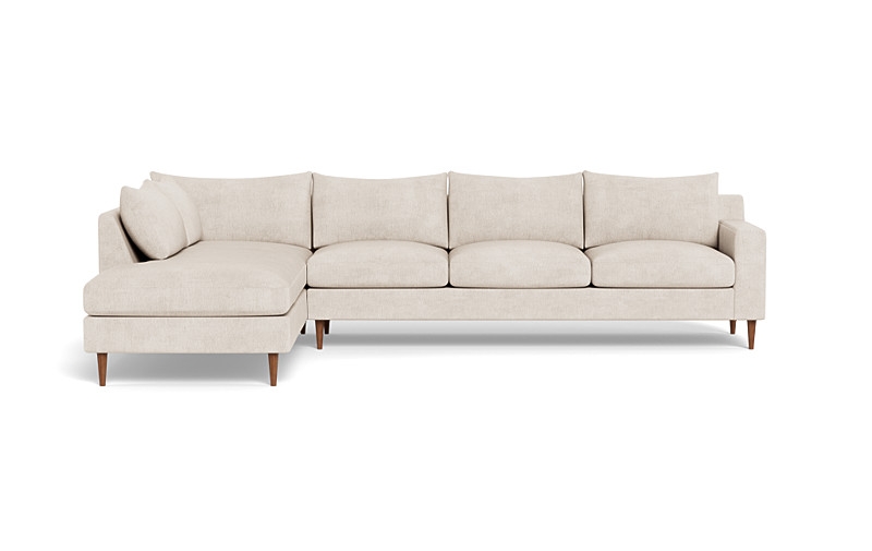 Sloan 4-Seat  Bumper Sectional - Image 0