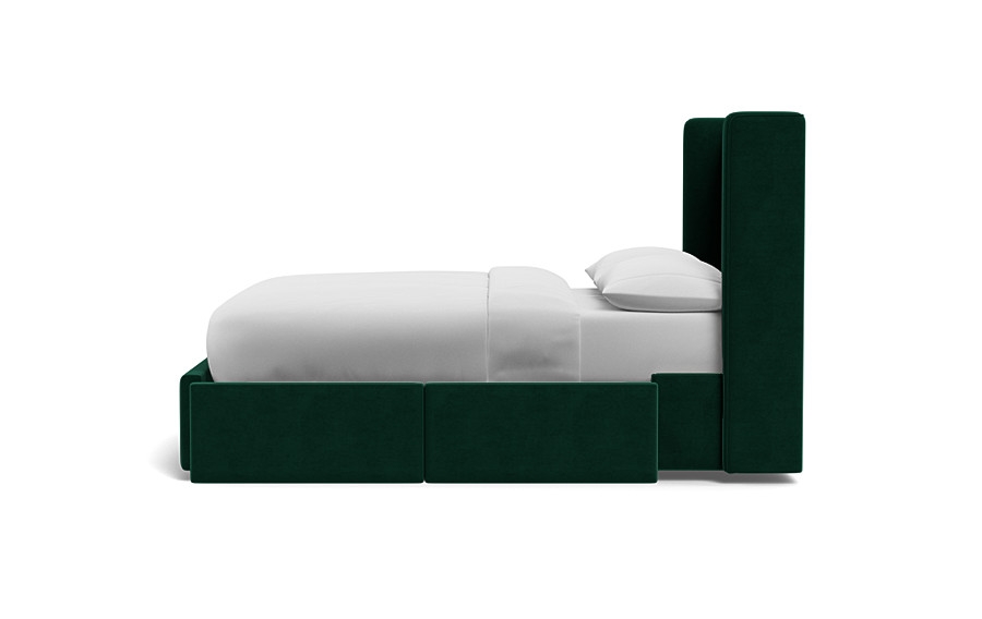 Graham Upholstered Bed with Storage Option - Image 1