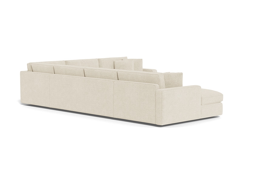 James 4-Piece 5-Seat Corner Chaise Sectional Left - Image 1