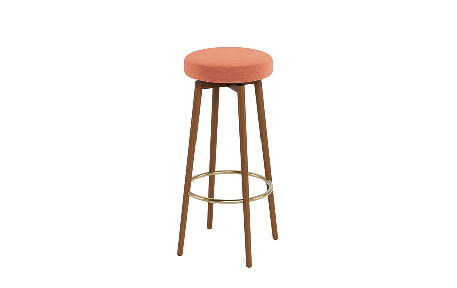 Caspine Upholstered Counter Stool - Image 3