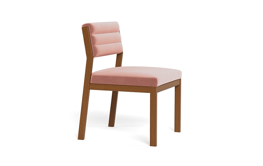 Nora Upholstered Armless Chair - Image 2