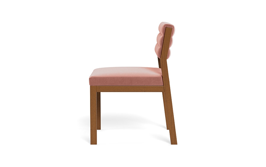 Nora Upholstered Armless Chair - Image 3