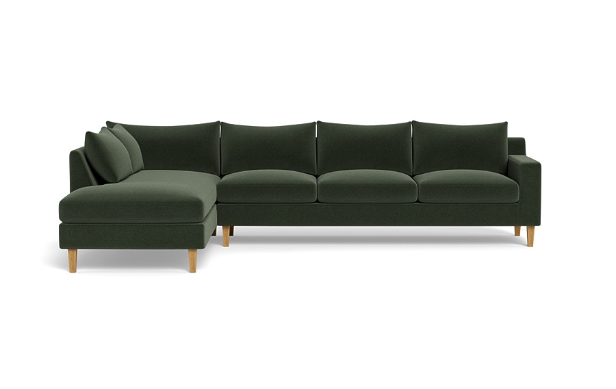 Sloan 4-Seat  Bumper Sectional - Image 0