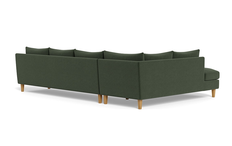 Sloan 4-Seat  Bumper Sectional - Image 2