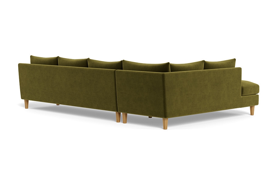 Sloan 4-Seat  Bumper Sectional - Image 4