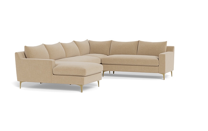 Sloan 4-Piece Corner Sectional Sofa with  Chaise - Image 2
