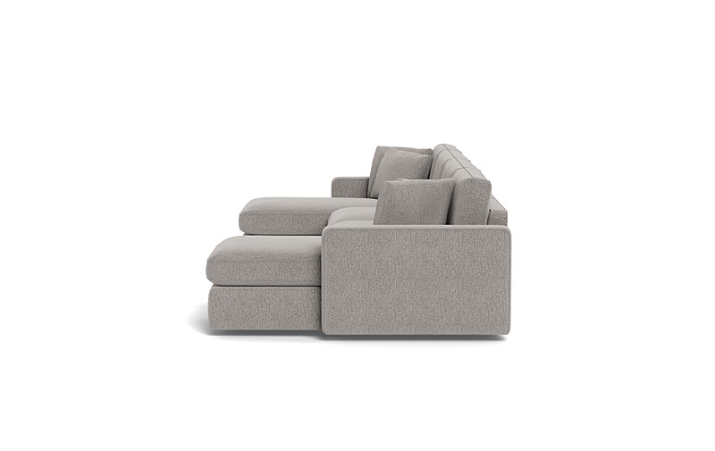 James 3-Piece 4-Seat U Chaise Sectional with Storage - Image 1