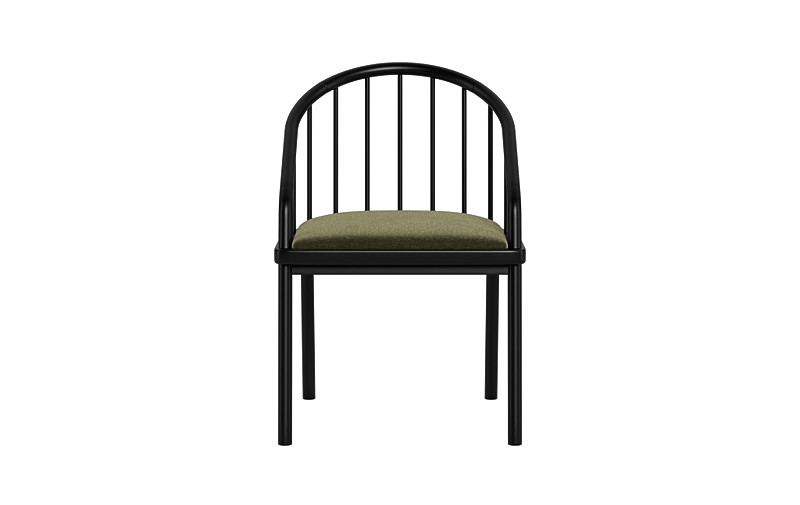 Alten Wood Framed Upholstered Seat Chair - Image 0