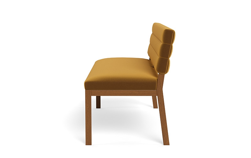 Nora Wood Framed Upholstered Bench - Image 2