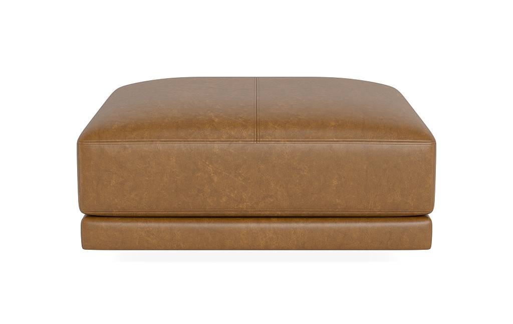 Lukas Leather Ottoman  - Image 0