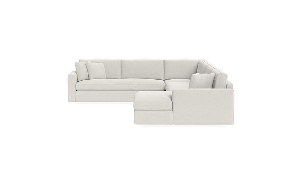 James 4-Piece 5-Seat Corner Chaise Sectional Right - Image 2