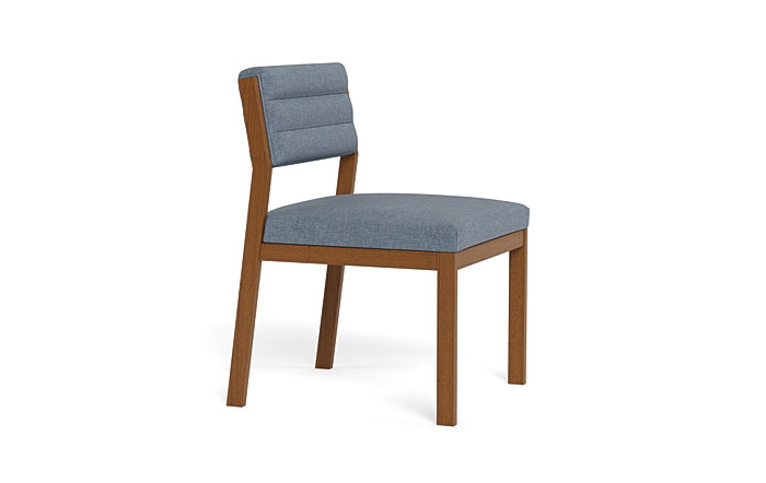 Nora Upholstered Armless Chair - Image 4