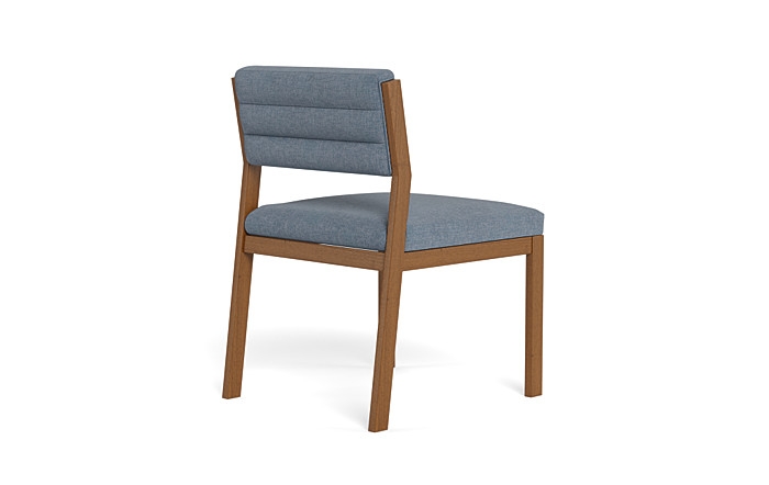 Nora Upholstered Armless Chair - Image 1