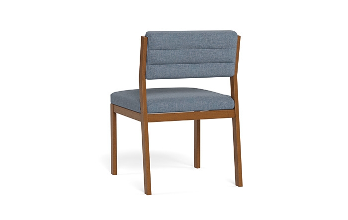 Nora Upholstered Armless Chair - Image 2