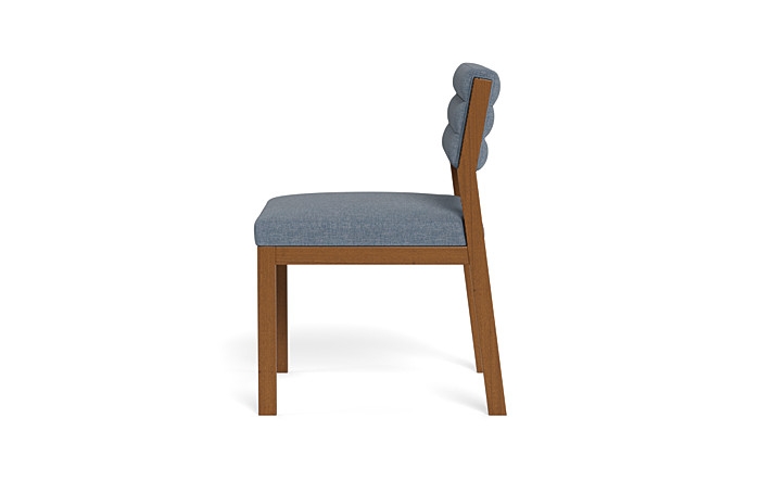 Nora Upholstered Armless Chair - Image 3