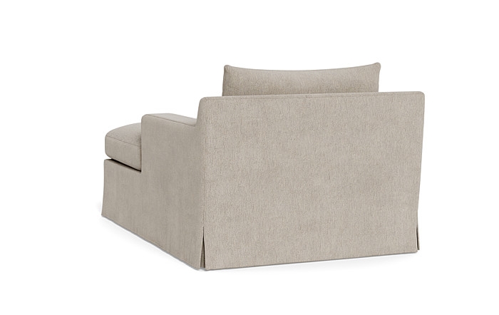 Sloan Slipcovered Chaise Lounge - Image 1