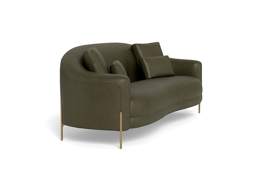 Fiona Leather 3-Seat Sofa - Image 3