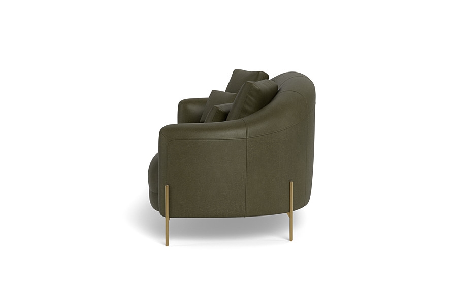 Fiona Leather 3-Seat Sofa - Image 4