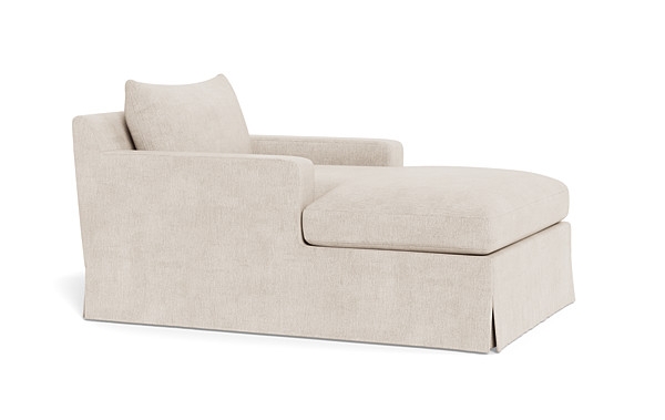 Sloan Slipcovered Chaise Lounge - Image 2