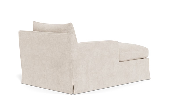 Sloan Slipcovered Chaise Lounge - Image 1