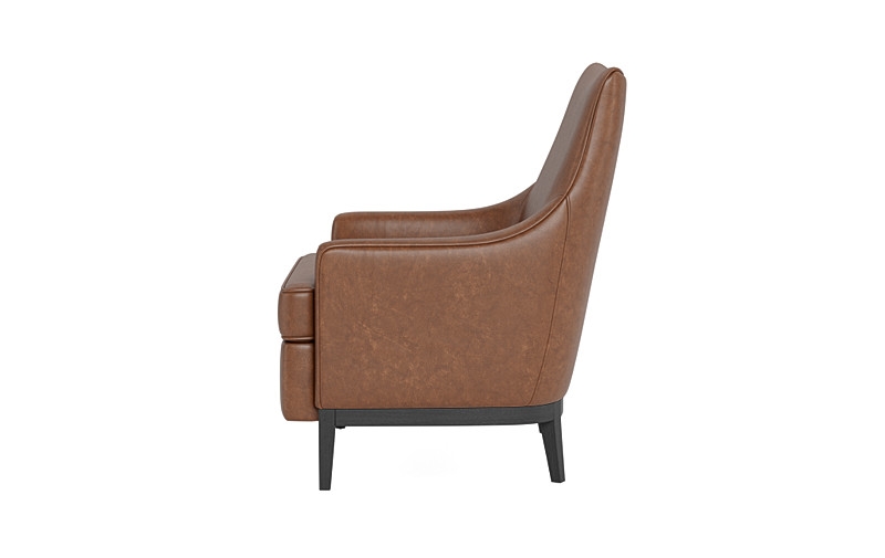 Kingsley Leather Accent Chair - Image 1