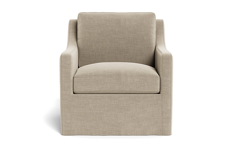 Ella Slipcovered Petite Chair - Image 0