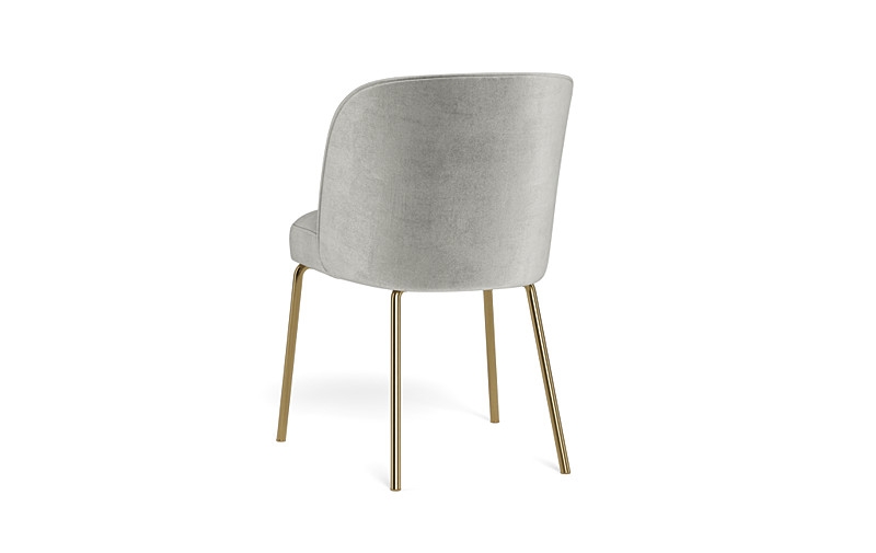 Graham Metal Framed Upholstered Chair - Image 2