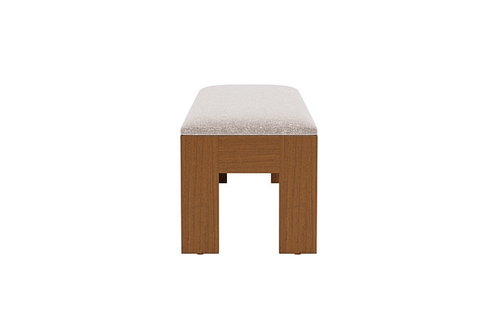 Cade Wood Framed Upholstered Storage Bench - Image 3