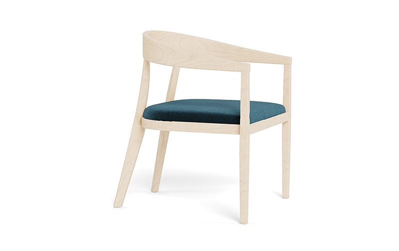 Monroe Wood Framed Upholstered Chair - Image 1