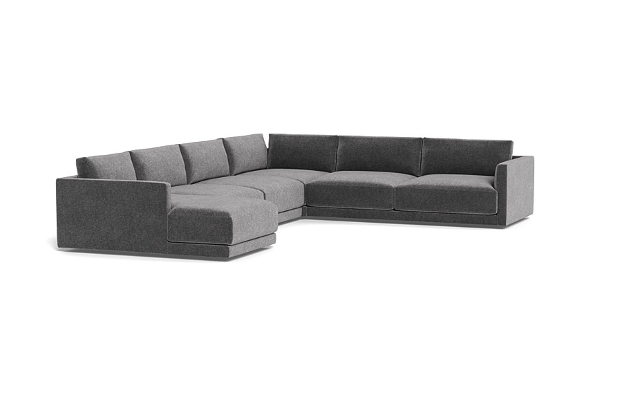 Lukas 4-Piece 5-Seat Corner Chaise Sectional Left - Image 1