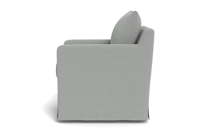 Sloan Slipcovered Swivel Chair - Image 4