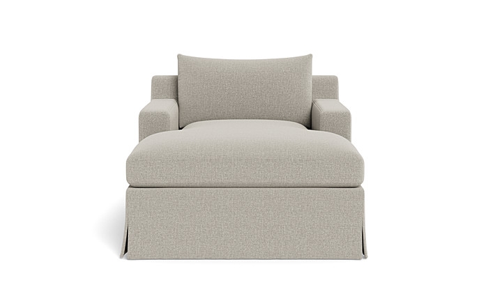 Sloan Slipcovered Chaise Lounge - Image 0