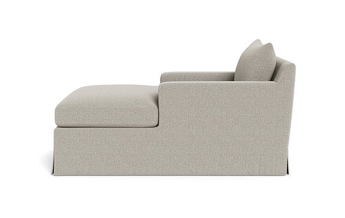 Sloan Slipcovered Chaise Lounge - Image 1