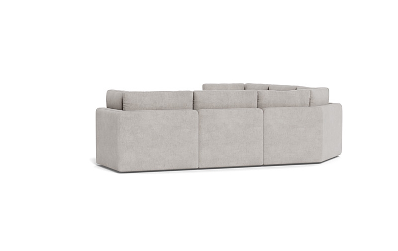 Tatum Modular 5-Seat Wedge Corner Sectional - Image 3