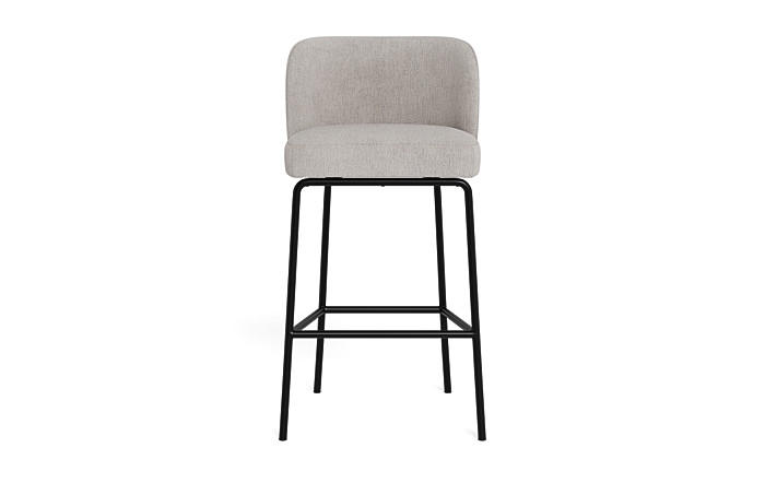 Graham Metal Framed Upholstered Bar Stool - Image 0