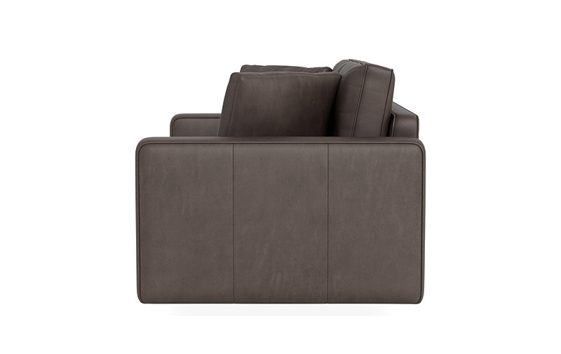 James Leather Loveseat - Image 1
