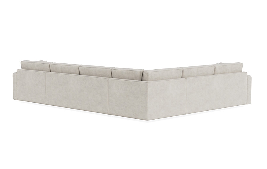 James 4-Piece 5-Seat Corner Chaise Sectional Right - Image 4