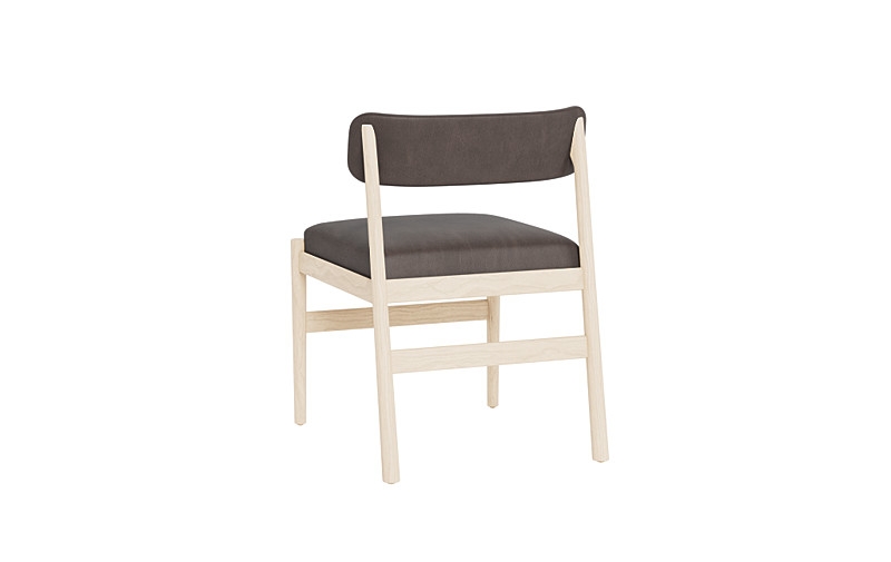 Turner Leather Wood Framed Upholstered Chair - Image 4