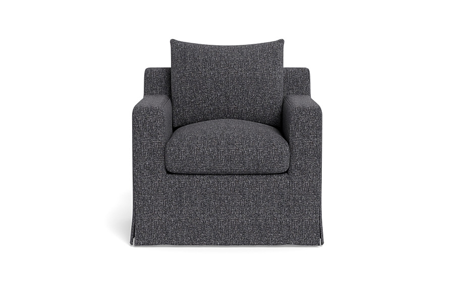 Sloan Slipcovered Petite Chair - Image 0