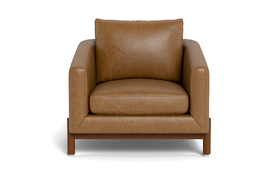 Oslo Leather Accent Chair - Image 1
