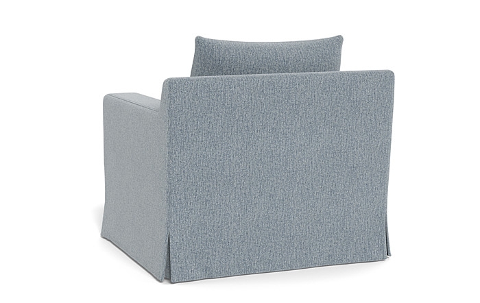 Sloan Slipcovered Swivel Glider Accent Chair - Image 4