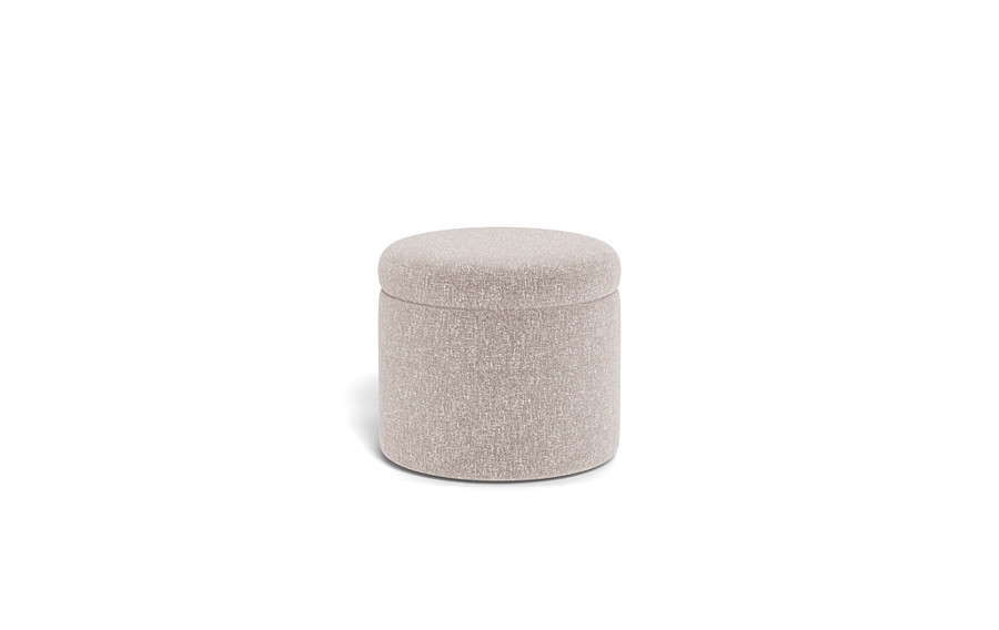 Colten Round Storage Stool Ottoman - Image 4