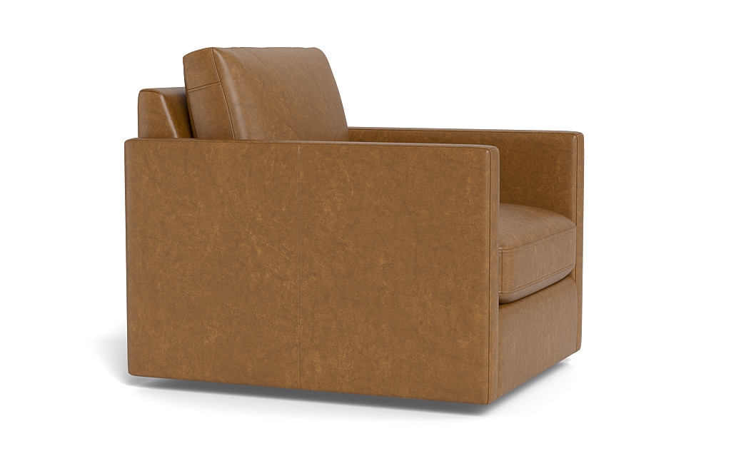 Scarlett Leather Swivel Chair - Image 4