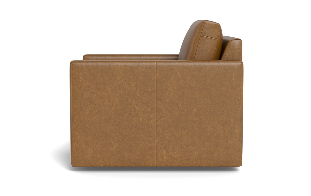 Scarlett Leather Swivel Chair - Image 1
